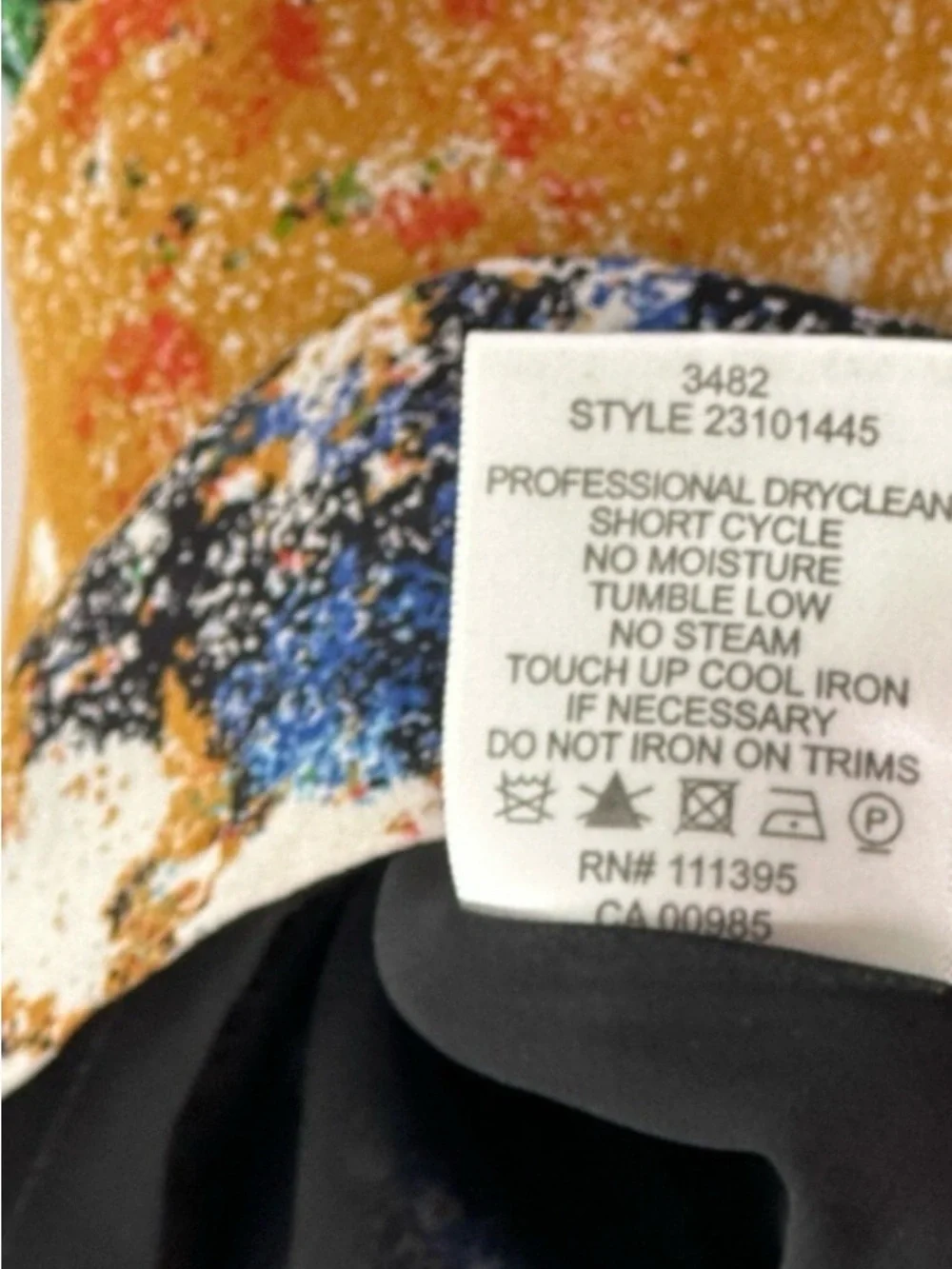 Tory Burch Silk Abstract Print Shift  Dress Size 4